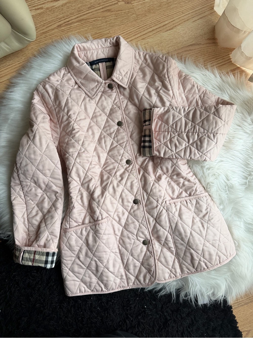 Authentic Burberry Quilted Jacket